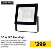 Lightworx 30W LED Floodlight