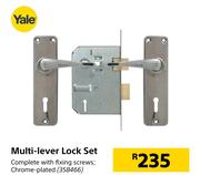 Yale Multi Lever Lock Set