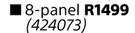 Swartland 8 Panel Door-2032m (h) x 813mm (w)