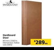 Swartland Hardboard Door-2032m x 813mm