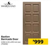 Swartland Bastion Barricade Door-2032m (h) x 813mm (w)