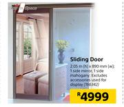 Slide n Space Sliding Door-2.05m (h) x 890mm (w)