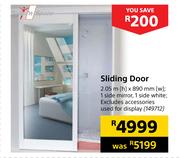 Slide n Space Sliding Door-2.05m (h) x 890mm (w)