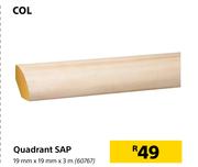 Col Quadrant SAP 19mm x 19mm x 3m