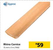 Gyproc Rhino Cornice 75mm x 3m