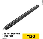 1.85m Y Standard Fence Post
