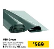 USB Green 3m x 30m