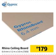 Gyproc Rhino Ceiling Board 6.4mm x 1.2m x 3.0m