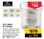 Fired Earth Walls & Ceilings-20L