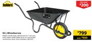 Builders 65L Wheelbarrow