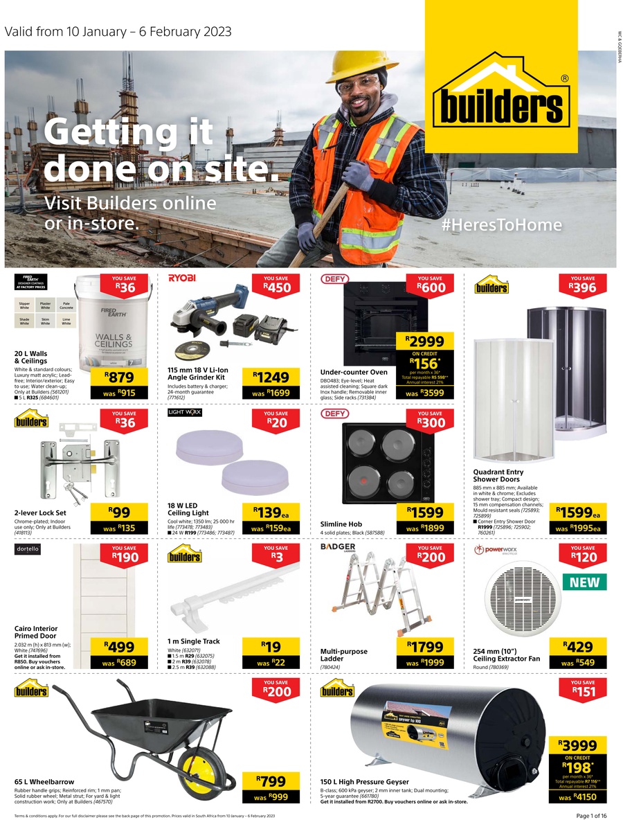 Builders wonderboom hotsell