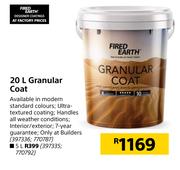 Fired Earth Granular Coat-5L