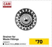 Cam Africa Strainer For Waste Fittings