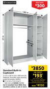 Home & Kitchen Standard Built In Cupboard-2.1m(h) x 1.82m(w) x 500mm(d)