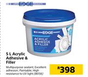 Edge Acrylic Adhesive & Filler-5L