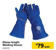 Elbow Length Welding Gloves-Per Pair