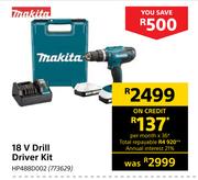 Makita 18V Drill Driver Kit