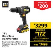 Cat 18V Brushless Hammer Drill