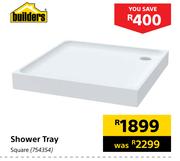Builders Shower Tray (Square)  