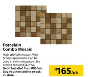 Porcelain Combo Mosaic-Per pk