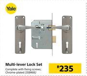 Yale Multi-Lever Lock Set