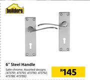 Builders 6" Steel Handle