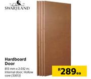 Swartland Hardboard Door- Each