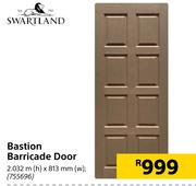 Swartland Bastion Barricade Door