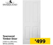 Swartland Townsend Timber Door