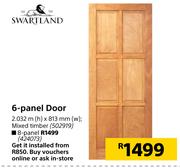 Swartland 6-Panel Door