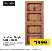Dortello Studded Single Stable Door