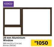Kenzo 28 mm Aluminium Window 900 mm (h) x 1.5 m (w)