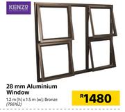Kenzo 28 mm Aluminium Window 1.2 m (h) x 1.5 m (w)