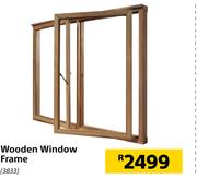 Wooden Window Frame