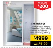 Slide 'n Space Sliding Door 2.05 m (h) x 890 mm (w)