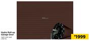 Hydro Roll-Up Garage Door