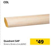 COL Quadrant SAP 19mm x 19mm x 3m