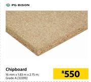 PG Bison Chipboard 16mm x 1.83m x 2.75m