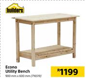 Builders Econo Utility bench 900mm x 600mm