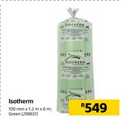 Isotherm (Green) 100mm x 1.2m x 6m