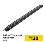 Y Standard Fence Post 1.85m