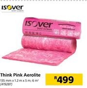 ISOVER Think Pink Aerolite 135mm x 1.2m x 6Sqm