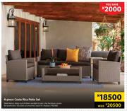 4 Piece Costa Rica Patio Set