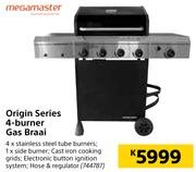 Megamaster Origin Series 4-Burner Gas Braai