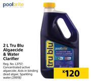 Pool Brite 2L Tru Blu Algaecide & Water Clarifier