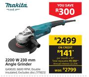 Makita 2200W 230mm Angle Grinder