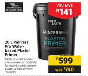 Fired Earth Painters Pro Water Based Plaster Primer-20L