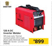 Disston 120A DC Inverter Welder