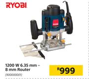 Ryobi 1200W 6.35mm-8mm Router