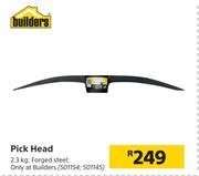 Builders Pick Head